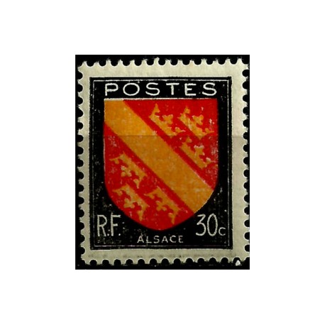 (563) Francia. 1946. 30 Centimes. Alsace (Nuevo, con marcas de fijasellos)