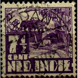 (171) Indias Holandesas. 1933-37. 7½ Cents (Usado)