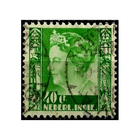 (181) Indias Holandesas. 1933-37. 40 Cents (Usado)