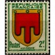 (619) Francia. 1949. 2 Francs. Auvergne (Nuevo, con marcas de fijasellos)