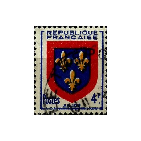 (620) Francia. 1949. 4 Francs. Anjou (Usado)