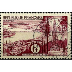 (774) Francia. 1955. 6 Francs. Region Bordelaise (Usado)