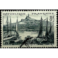 (775) Francia. 1955. 8 Francs. Marseille (Usado)