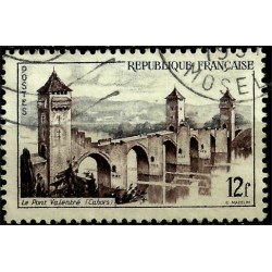 (777) Francia. 1955. 12 Francs. Le Pont Valentré (Usado)