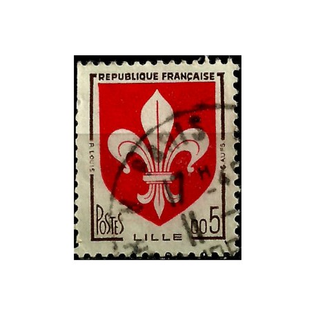 (938) Francia. 1960-61. 5 Centimes. Lille (Usado)
