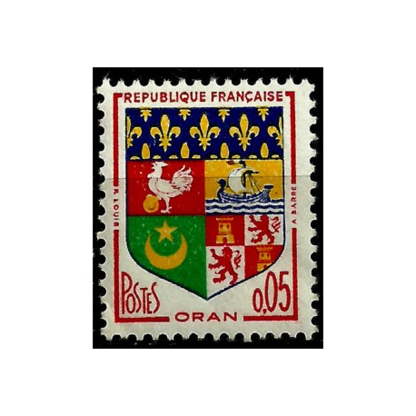 (973) Francia. 1960. 5 Centimes. Oran (Nuevo)