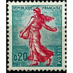 (941) Francia. 1960-61. 20 Centimes. Sembradora (Nuevo)