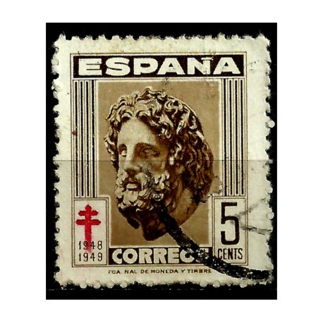(1040) 1948. 5 Céntimos. Pro Tuberculosos (Usado)