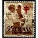 (1105) 1951. 25 Céntimos. Pro Tuberculosos (Usado)