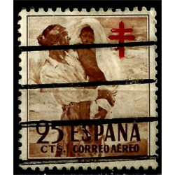 (1105) 1951. 25 Céntimos. Pro Tuberculosos (Usado)