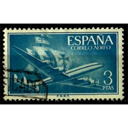 (1175) 1955-56. 3 Pesetas. Supercont. y Santa María (Usado)