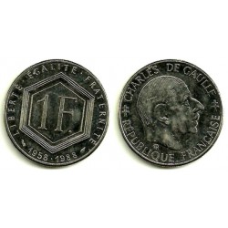 (963) Francia. 1988. 1 Franc (EBC)