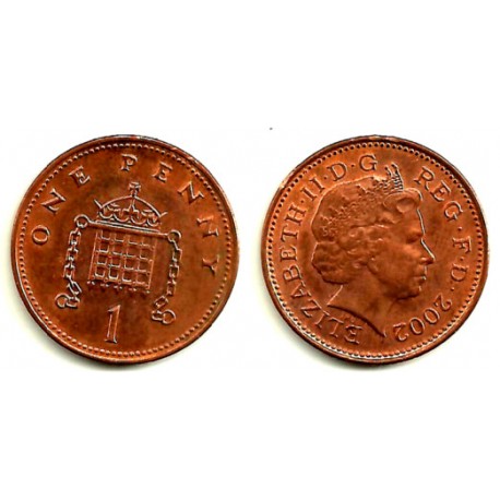 (986) Gran Bretaña. 2002. 1 Penny (MBC)