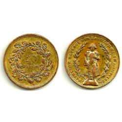 Francia. Jetón o Token. 1833