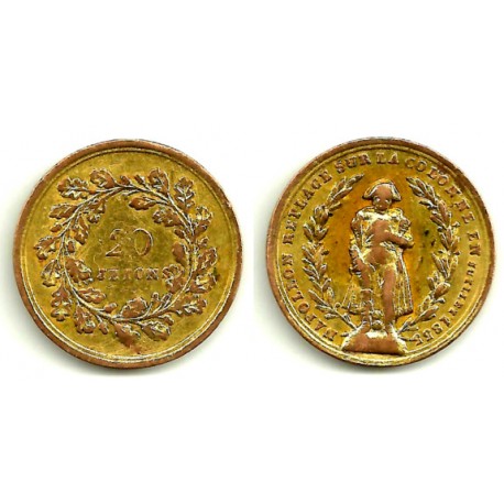 Francia. Jetón o Token. 1833