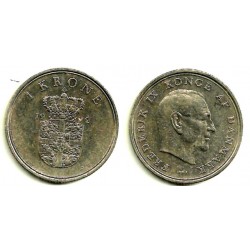 (581.1) Dinamarca. 1972. 1 Krone (MBC)