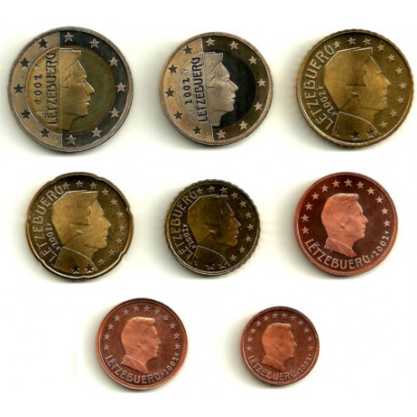 Luxemburgo. 2010. Serie Completa (8 Valores) (SC)