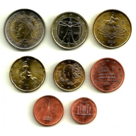 Italia. 2008. Serie Completa (8 Valores) (SC)