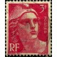 (540) Francia. 1945-47. 3 Francs. Marianne (Usado)