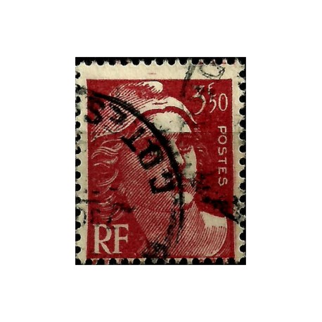 (578) Francia. 1947. 3,50 Francs. Marianne (Usado)