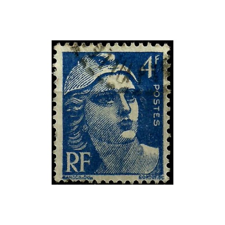 (541) Francia. 1945-47. 4 Francs. Marianne (Usado)