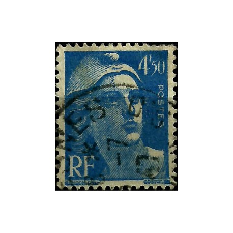 (541B) Francia. 1945-47. 4,50 Francs. Marianne (Usado)