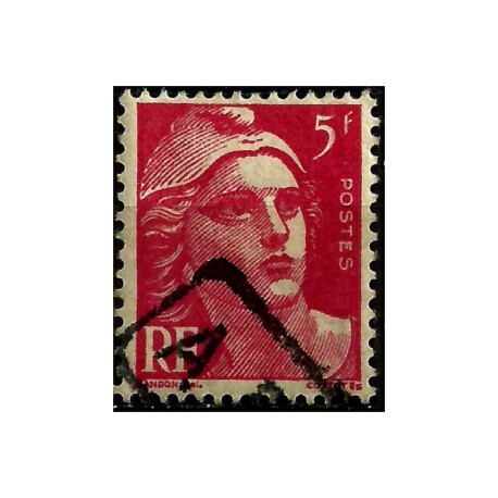 (542A) Francia. 1945-47. 5 Francs. Marianne (Usado)