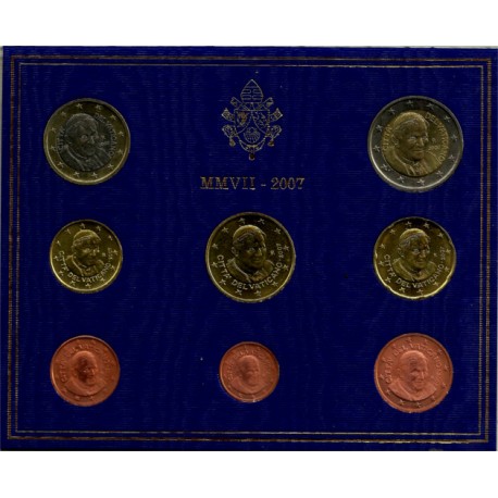 Ciudad del Vaticano. 2007. Cartera Oficial (SC) Benedicto