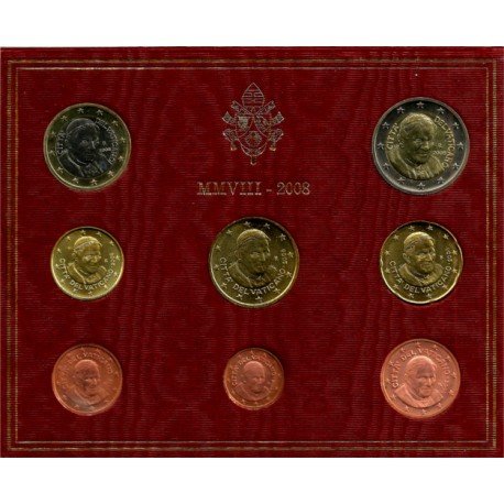 Ciudad del Vaticano. 2008. Cartera Oficial (SC) Benedicto