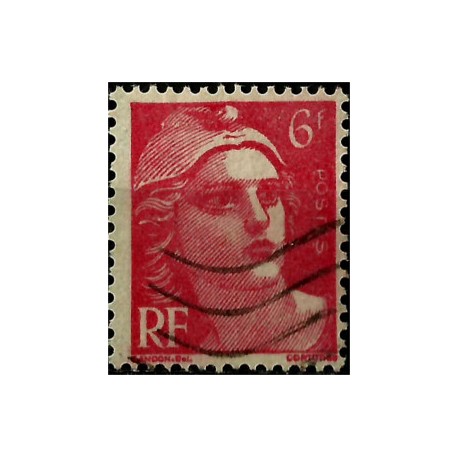 (580) Francia. 1947. 6 Francs. Marianne (Usado)