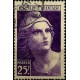 (554) Francia. 1945. 25 Francs. Marianne (Usado)