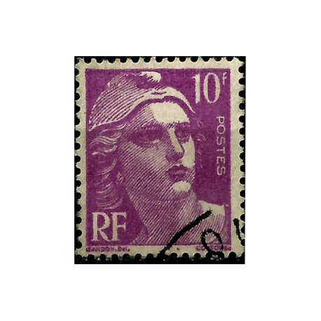 (600) Francia. 1948-49. 10 Francs. Marianne (Usado)