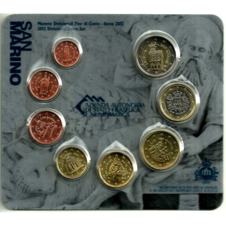 San Marino. 2012. Cartera Oficial (SC)