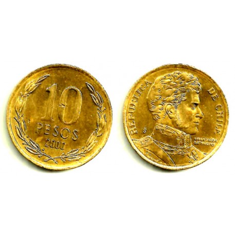 (228.2) Chile. 2000. 10 Pesos (MBC)