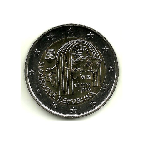 Eslovaquia. 2018. 2 Euro (SC)