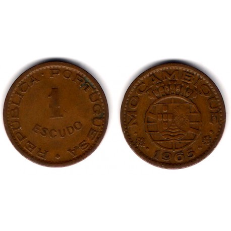 (82) Mozambique. 1965. 1 Escudo (MBC)