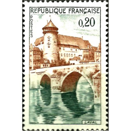 (1023) Francia. 1962. 20 Centimes. Laval (Nuevo)