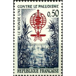 (1032) Francia. 1962. 50 Centimes. Contra la Malaria (Nuevo)