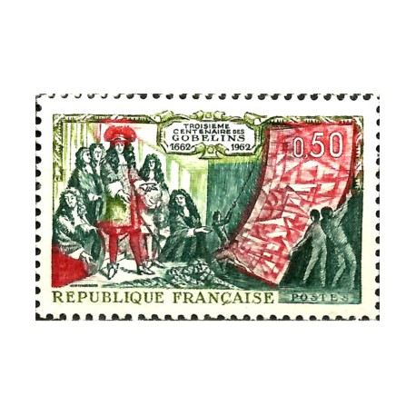 (1037) Francia. 1962. 50 Centimes. Gobelins (Nuevo)