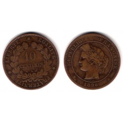 (815.1) Francia. 1896(A). 10 Centimes (MBC)