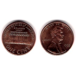 (201) Estados Unidos de América. 1993. 1 Cent (EBC)
