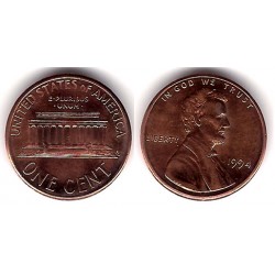(201) Estados Unidos de América. 1994. 1 Cent (EBC+)