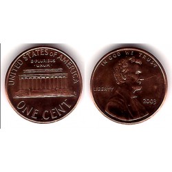 (201) Estados Unidos de América. 2003. 1 Cent (EBC)