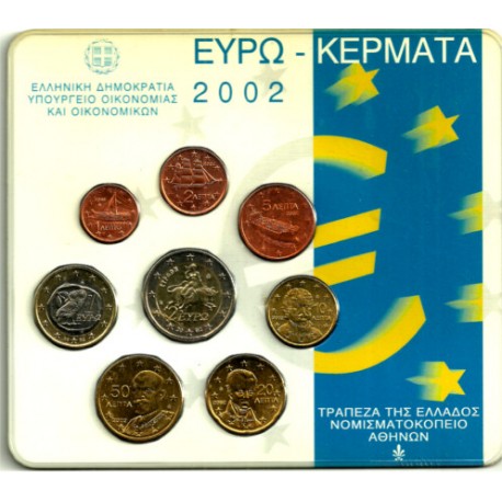 Grecia. 2002. Cartera Oficial (SC)