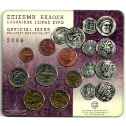 Grecia. 2008. Cartera Oficial (SC)