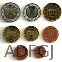 Alemania. 2003(ADFGJ). Serie Completa (x5) (SC)