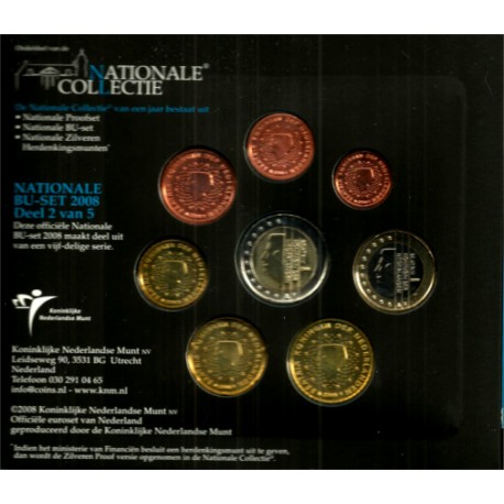 Países Bajos. 2008. Cartera Oficial (SC)