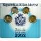 Marino. 2002. Cartera Oficial reducida (SC) (4 Valores)