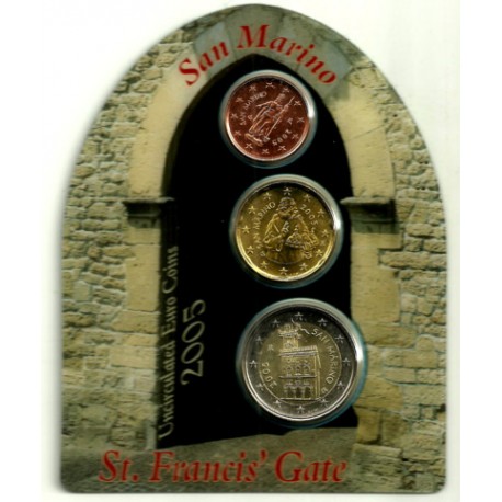 San Marino. 2005. Cartera Oficial reducida (SC)