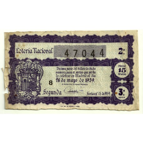 Décimo. 26 de Mayo de 1959